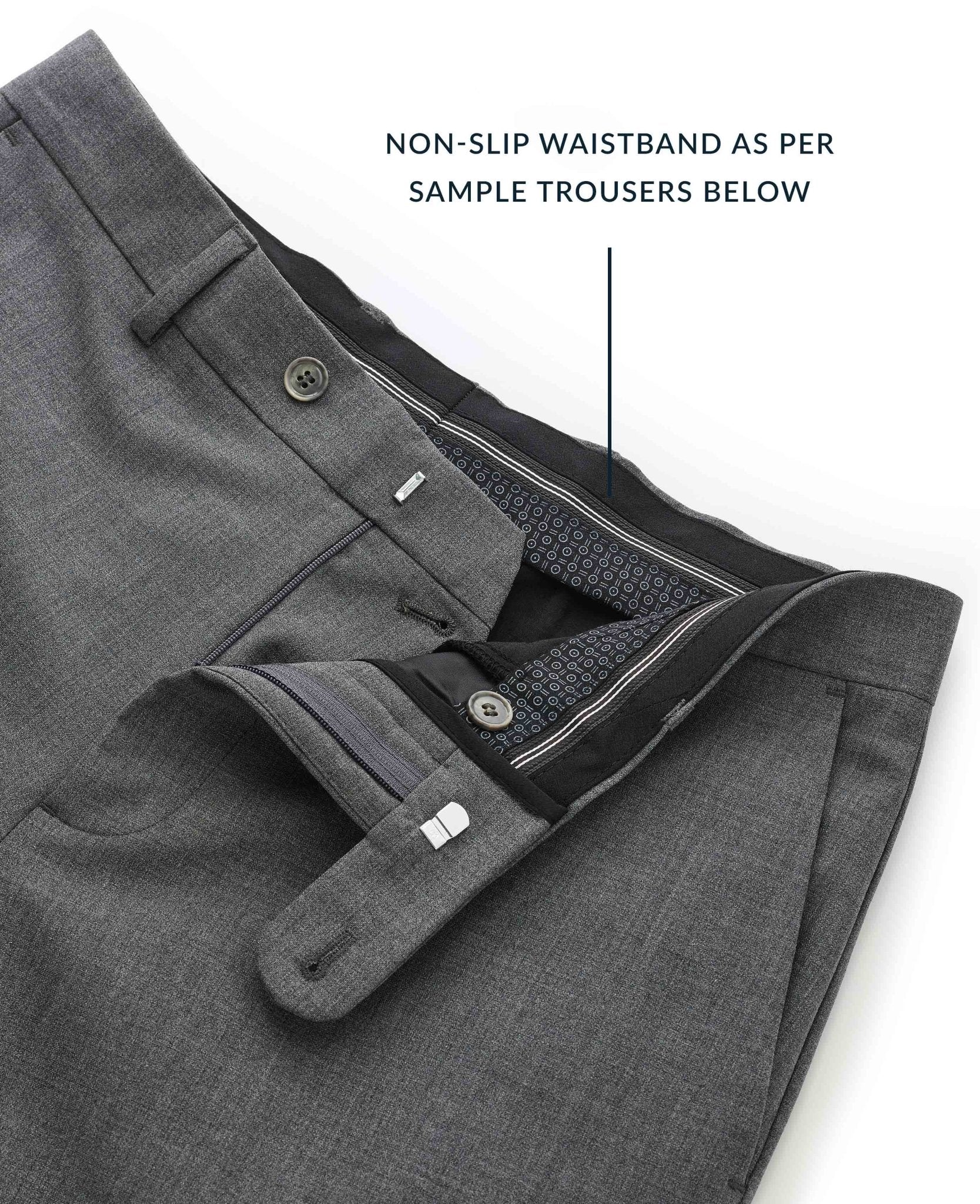 Navy Stripe Double-Breasted Suit - Image 10