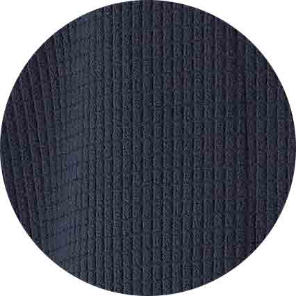 Navy Super Soft Waffle Effect Dressing Gown - Image 9