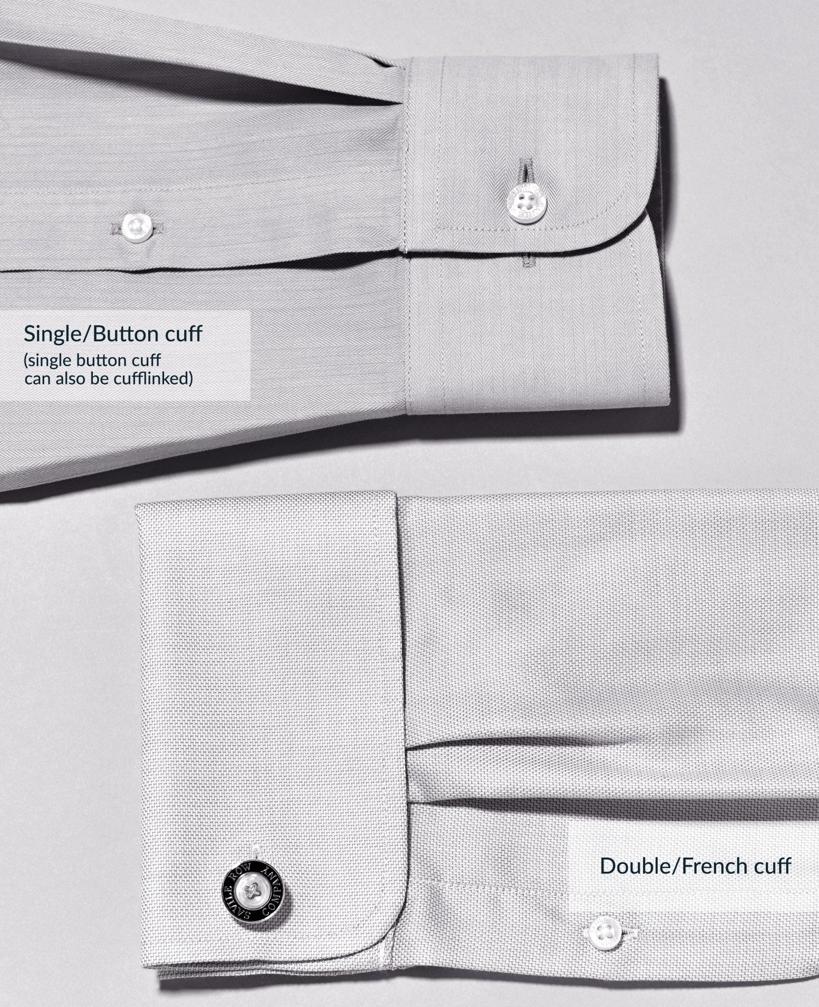 Sky Blue Textured Classic Fit Shirt w/ Windsor Collar - Single or Double Cuff - Image 4