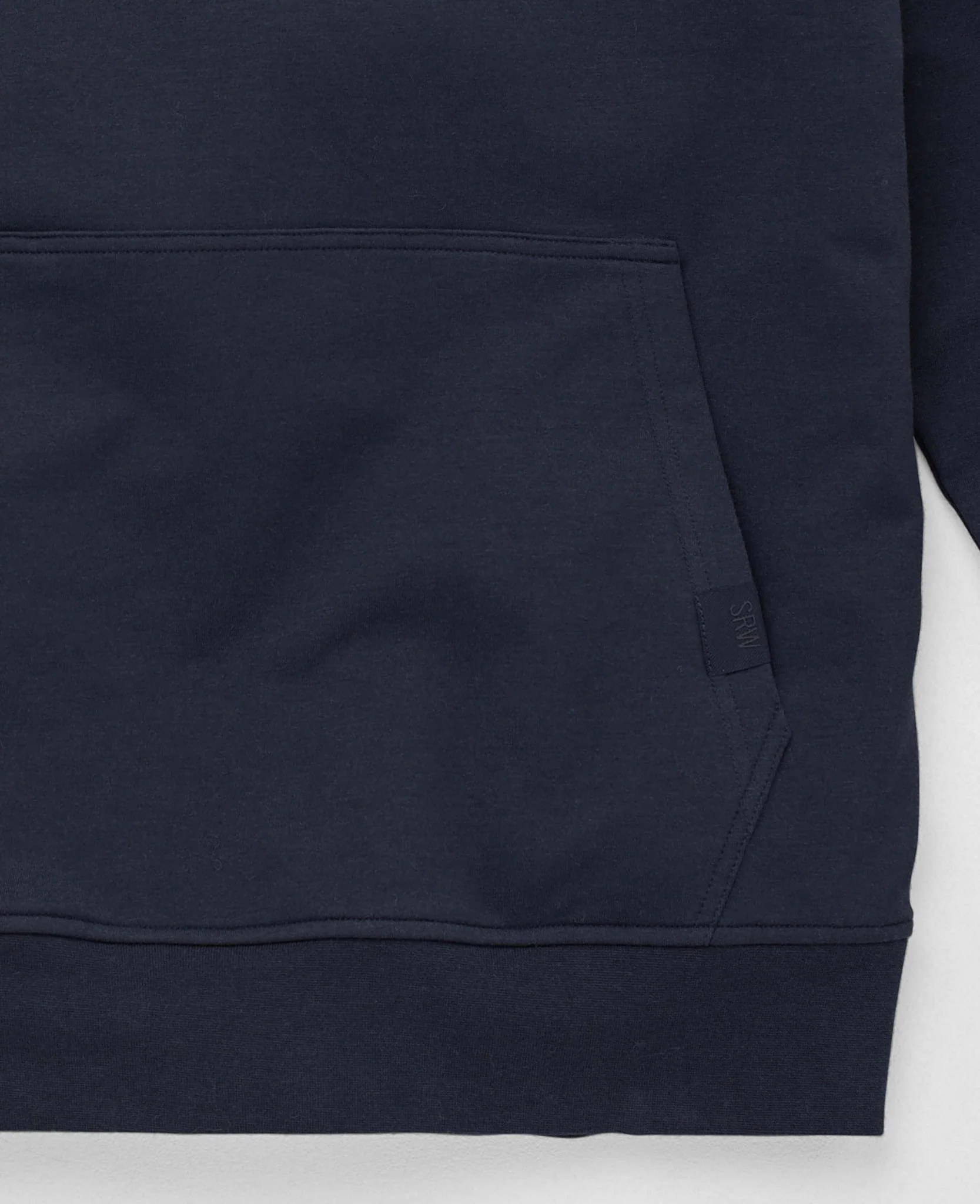 Navy Stretch Cotton Blend Hoodie [RTC] - Image 4
